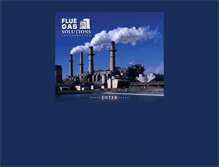 Tablet Screenshot of fluegassolutions.com